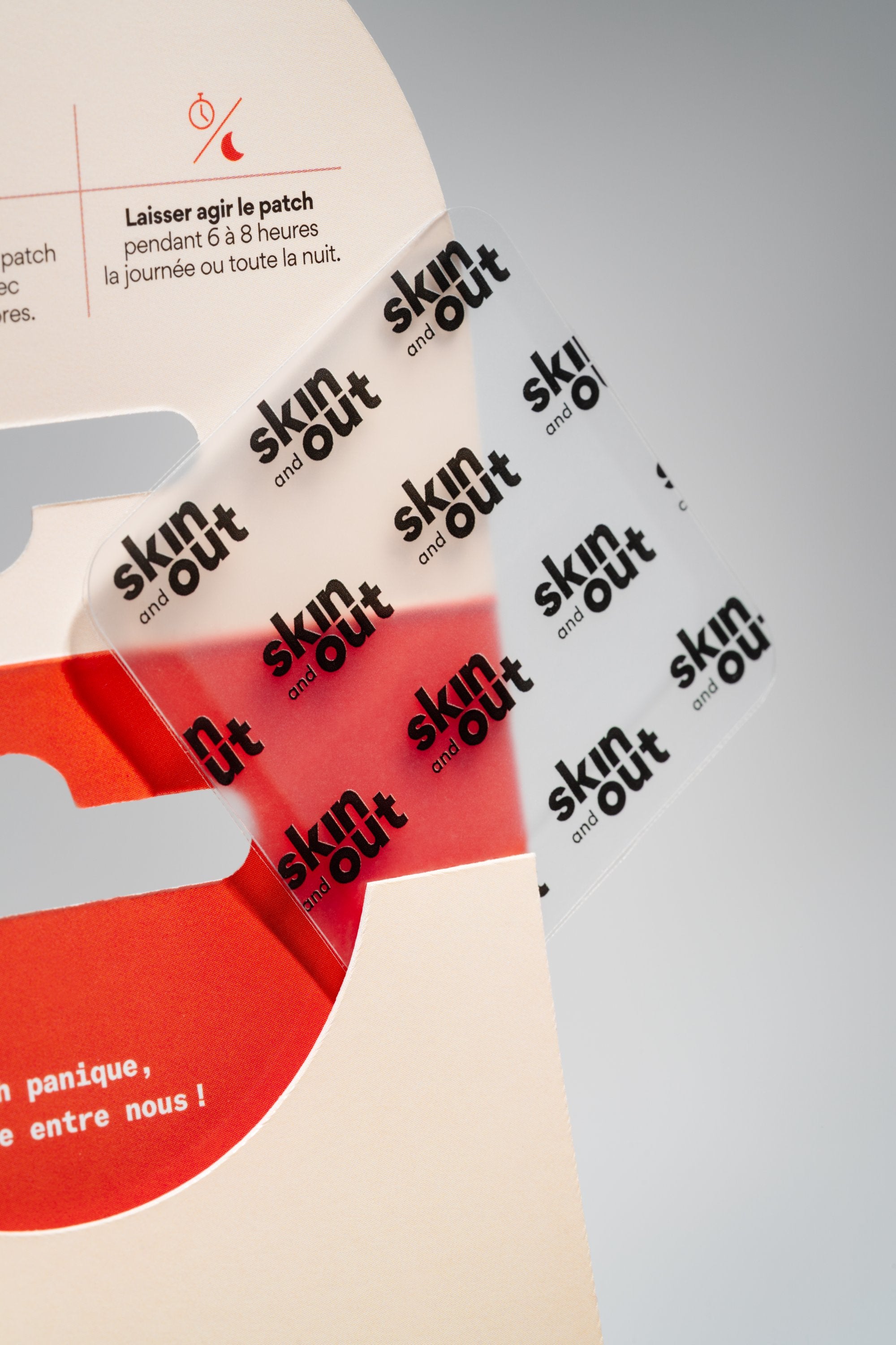 CLEAR OUT Patchs XL boutons