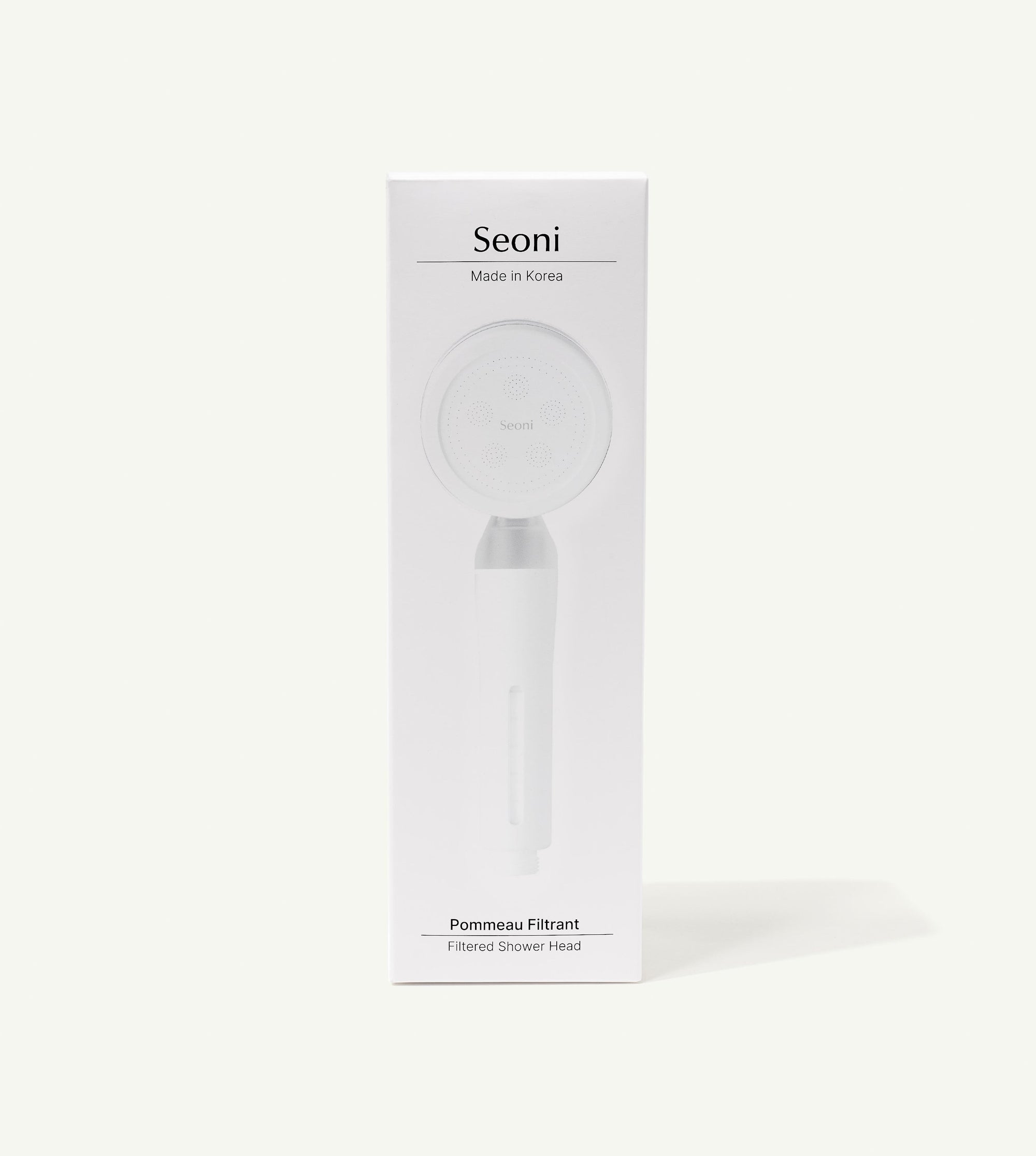 Pommeau de Douche Filtrant - Blanc