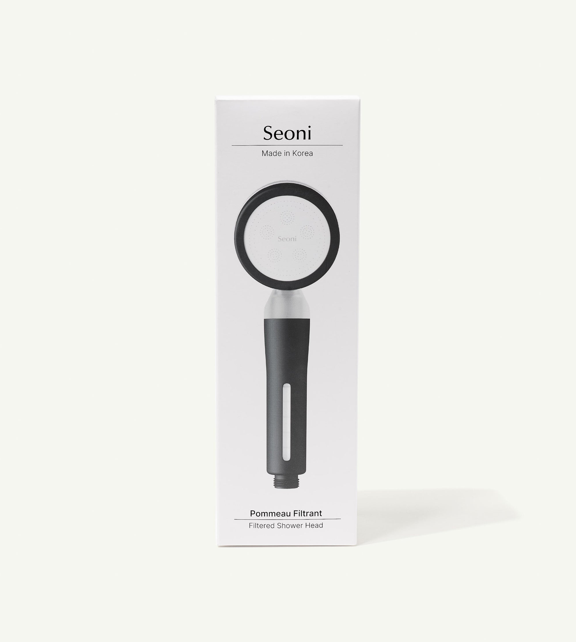 Pommeau de Douche Filtrant - Noir