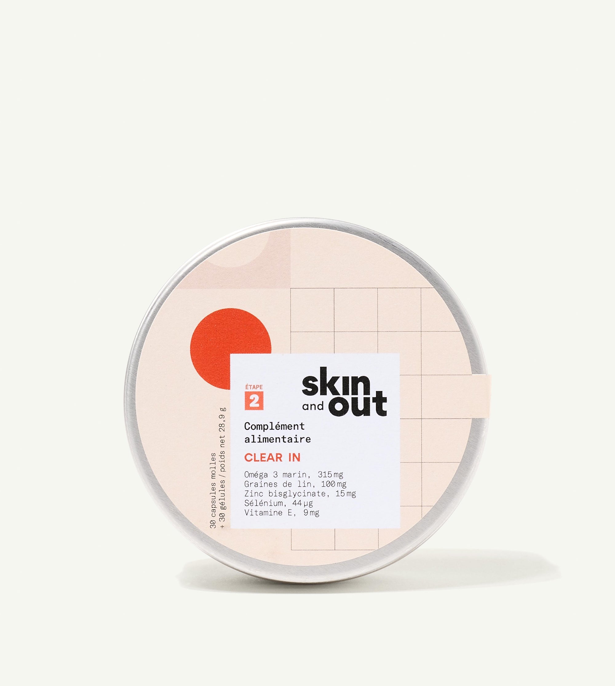 CLEAR IN Complément alimentaire stop-boutons
